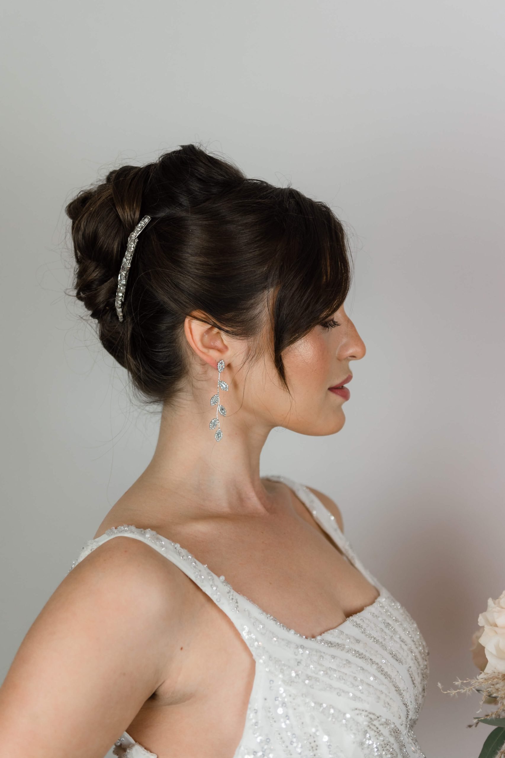Bridal makeup from a Rosebud portfolio day