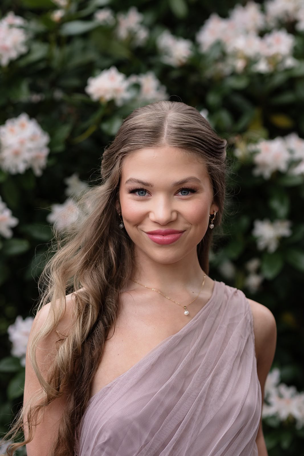 Soft glam beauty makeup by Rosebud